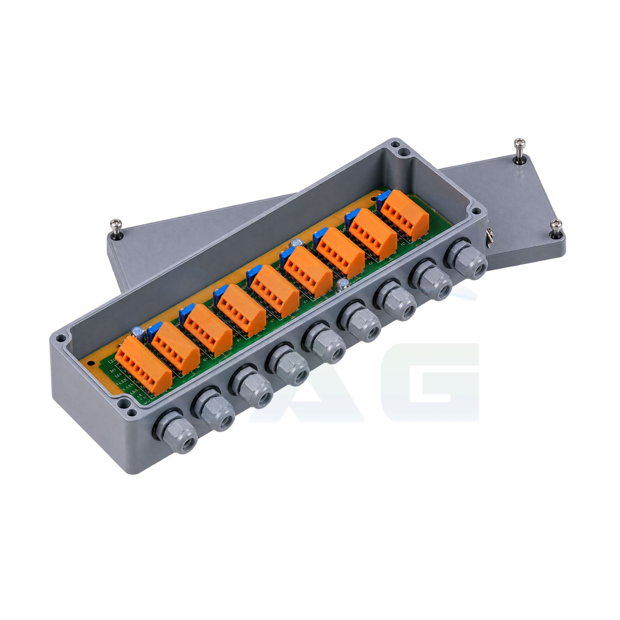 Caja de juntas Utilcell 8 Celdas, aluminio hermética