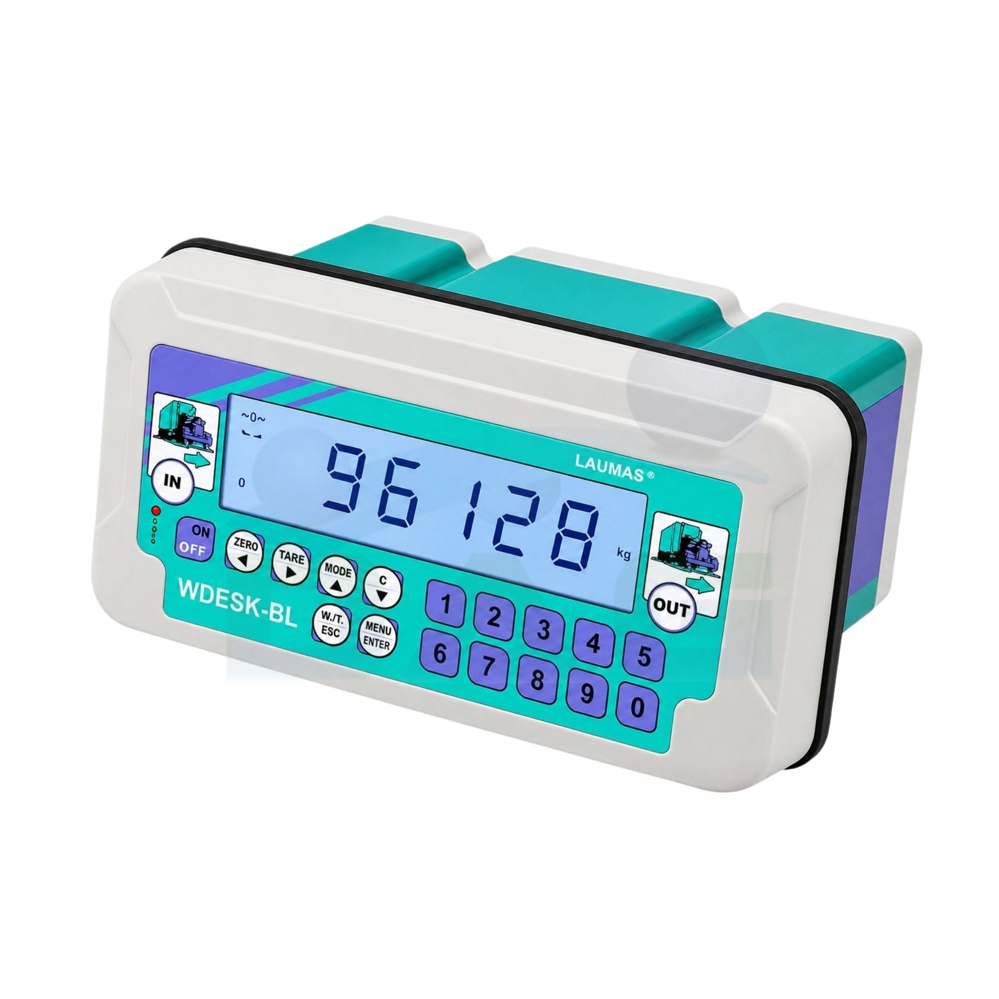 Indicador de peso Laumas Modelo WDESK-BL