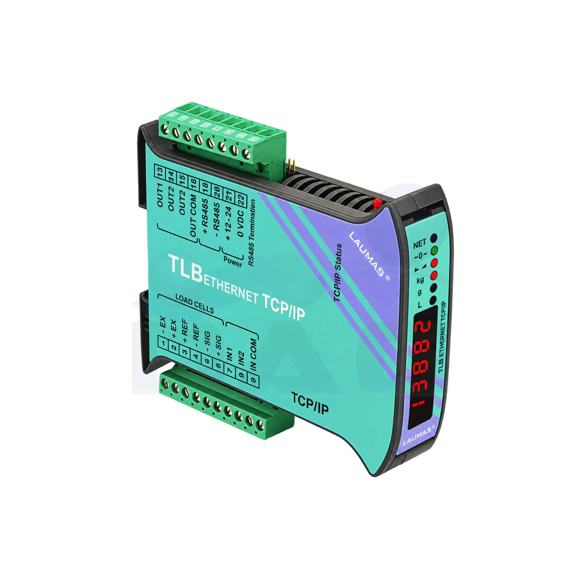 Módulo de pesaje Laumas Modelo TLB-Ethernet TCP/IP